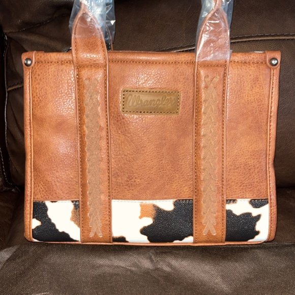Wrangler Cow Print Crossbody New with tags - Picture 5 of 9